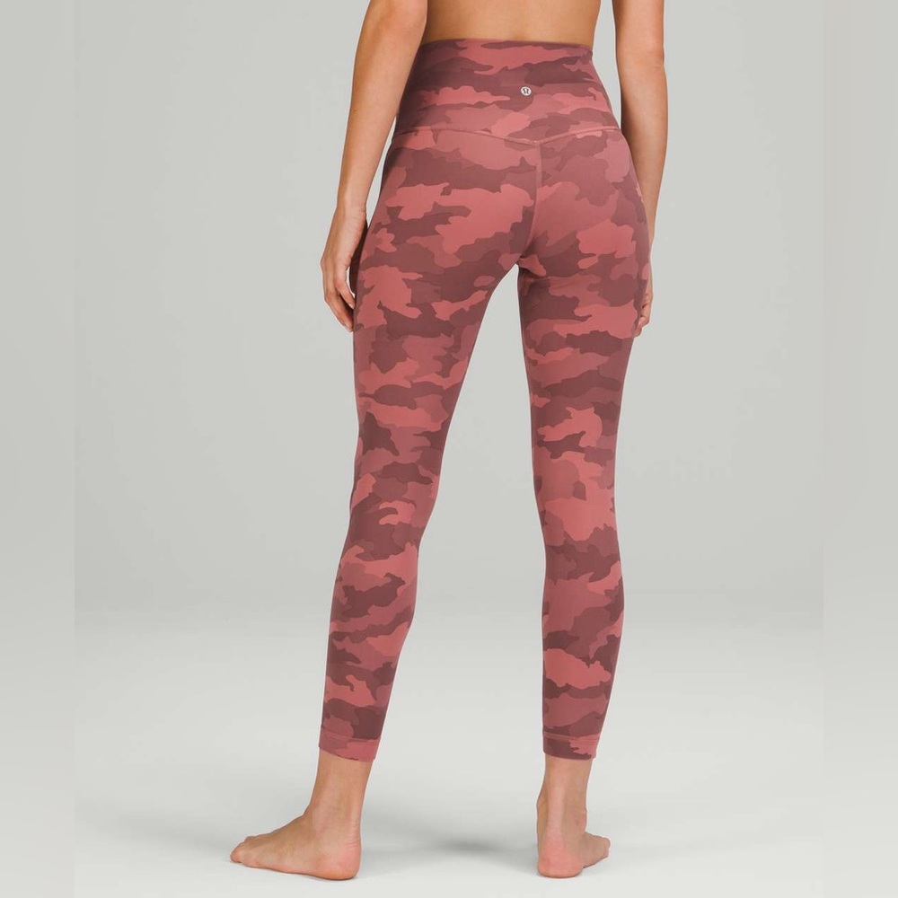 Lululemon Align High-Rise Pant in Camo Brier Rose Multi - Size 6